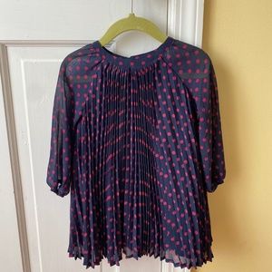 Baby GAP Polka Dot Pleated Dress